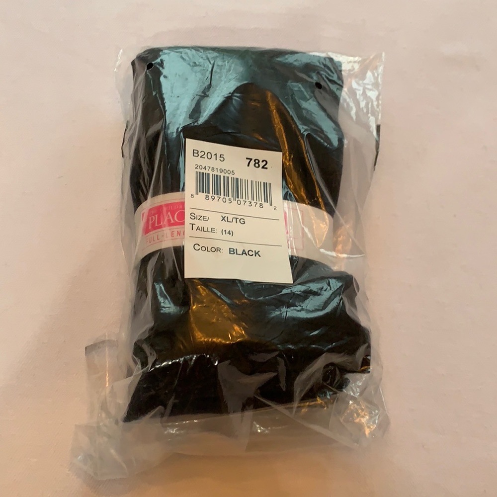 NWT- 2 pack girls black leggings